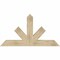 Ekena Millwork Saratoga Rough Sawn Timber Gable Bracket, Douglas Fir, 60"W x 32"H x 6"D x 6"F, 13/12 Pitch GBW060X32X0606SAR00RDF - alternate 1